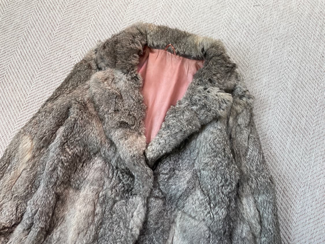 빈티지 퍼 코트 J03781 상품이미지3