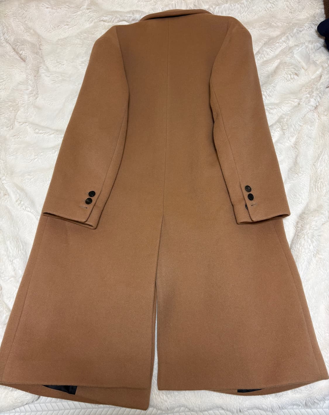 토니웩 더블 브레스티드 울 코트 카멜 / L 상품이미지6