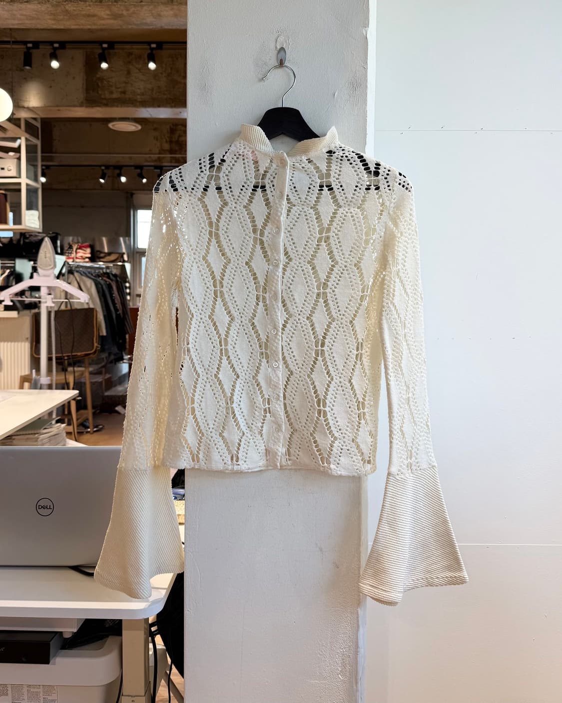 씨 바이 끌로에 아이보리 크로셰 니트  상품이미지7
