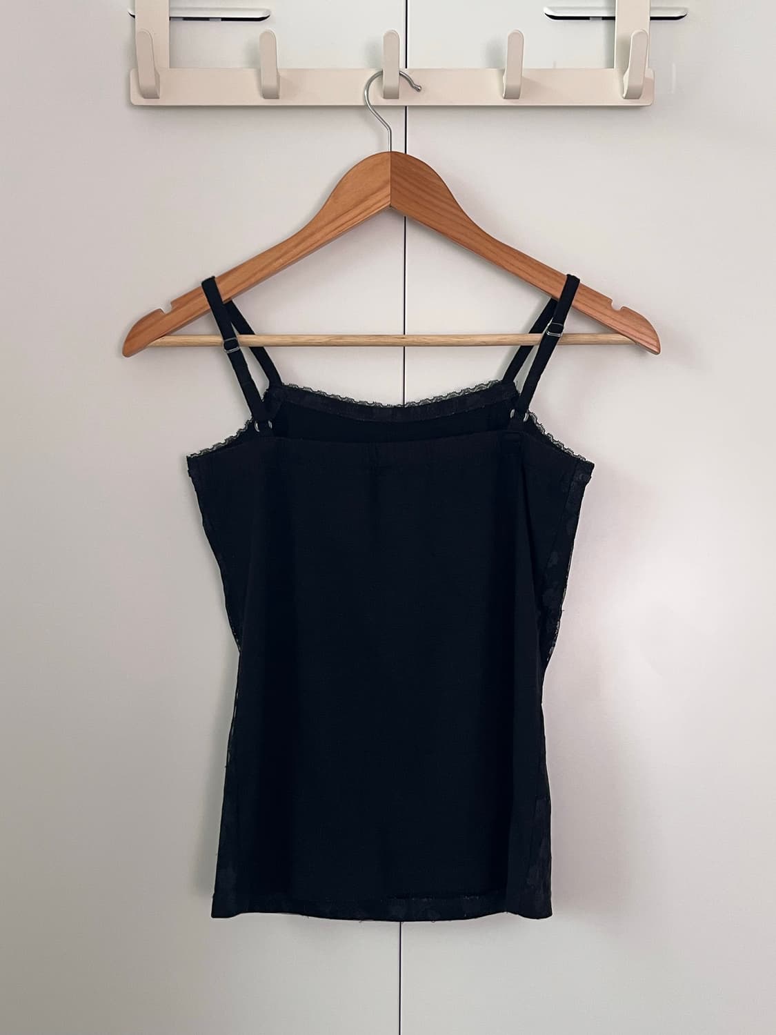 Vintage 블랙 장미 레이스 슬리브리스 상품이미지8