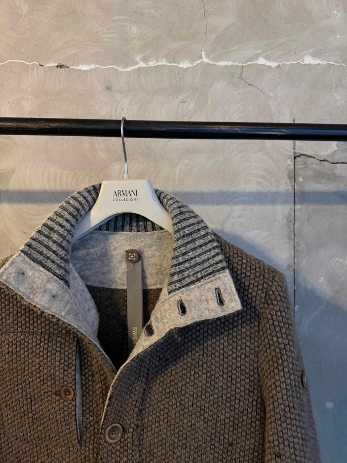 스위스 크리스 니트 블루종 100 상품이미지3