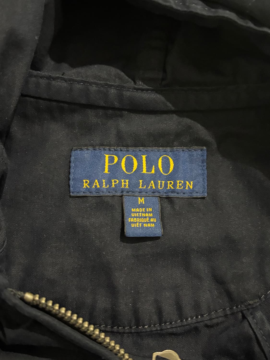 네이비 폴로 코튼 자켓 상품이미지5