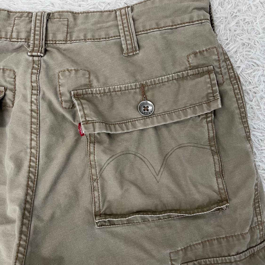 리바이스 카고 하프 팬츠/#3627 상품이미지3