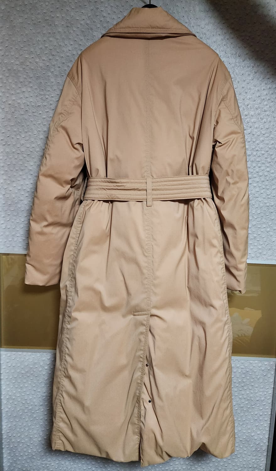 오브제  구스다운 롱 패딩 코트 상품이미지2