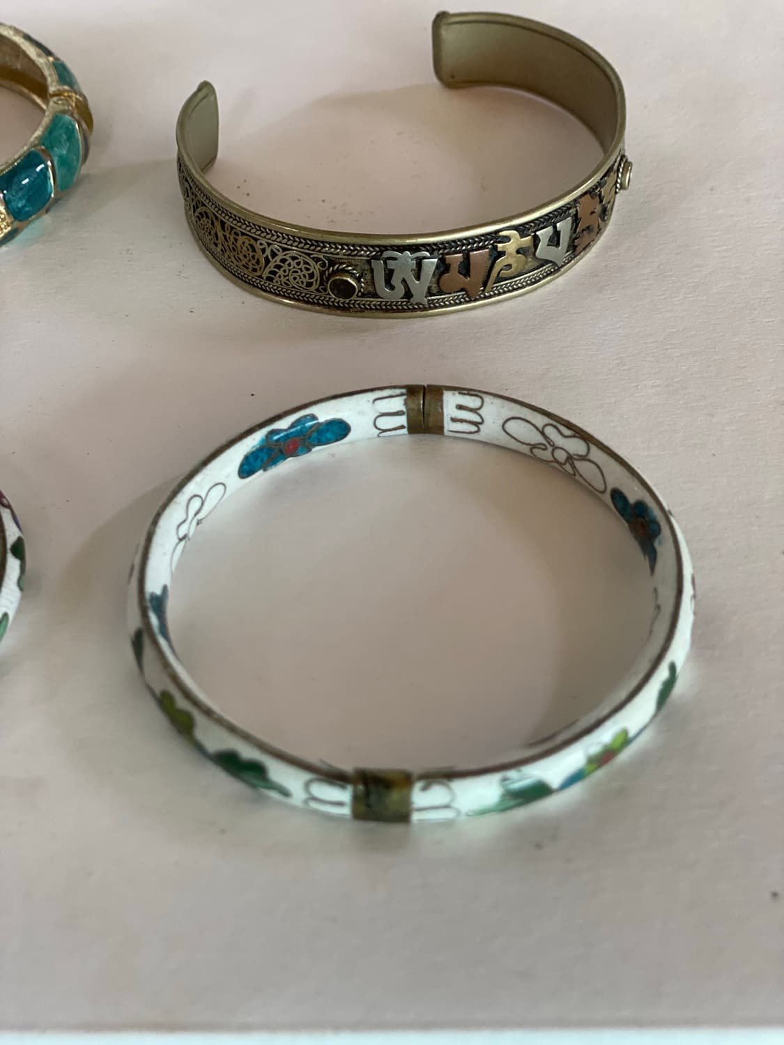빈티지 뱅글 팔찌 칠보 등 일괄 상품이미지2
