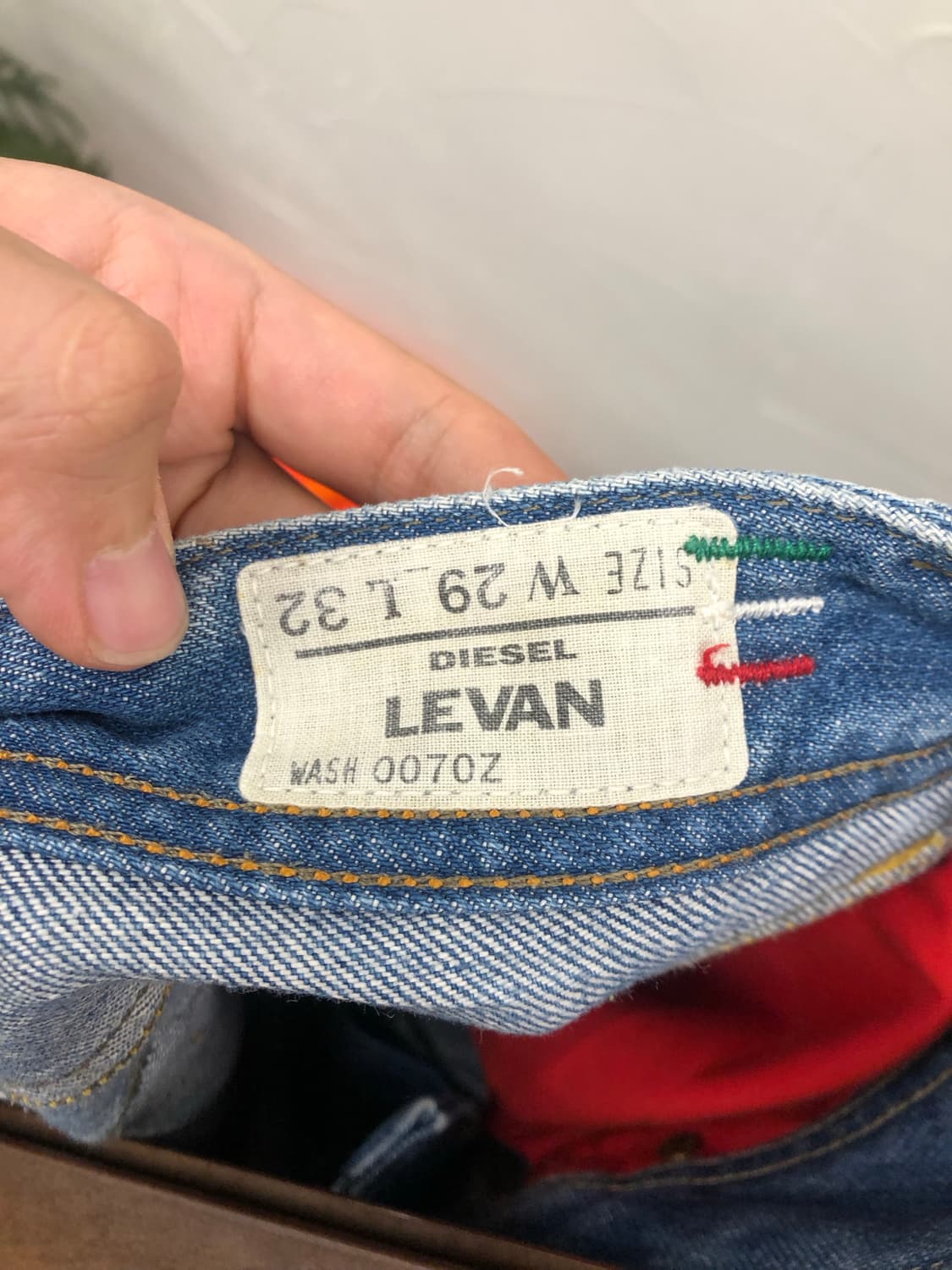 디젤 부츠컷 데님 팬츠 상품이미지6