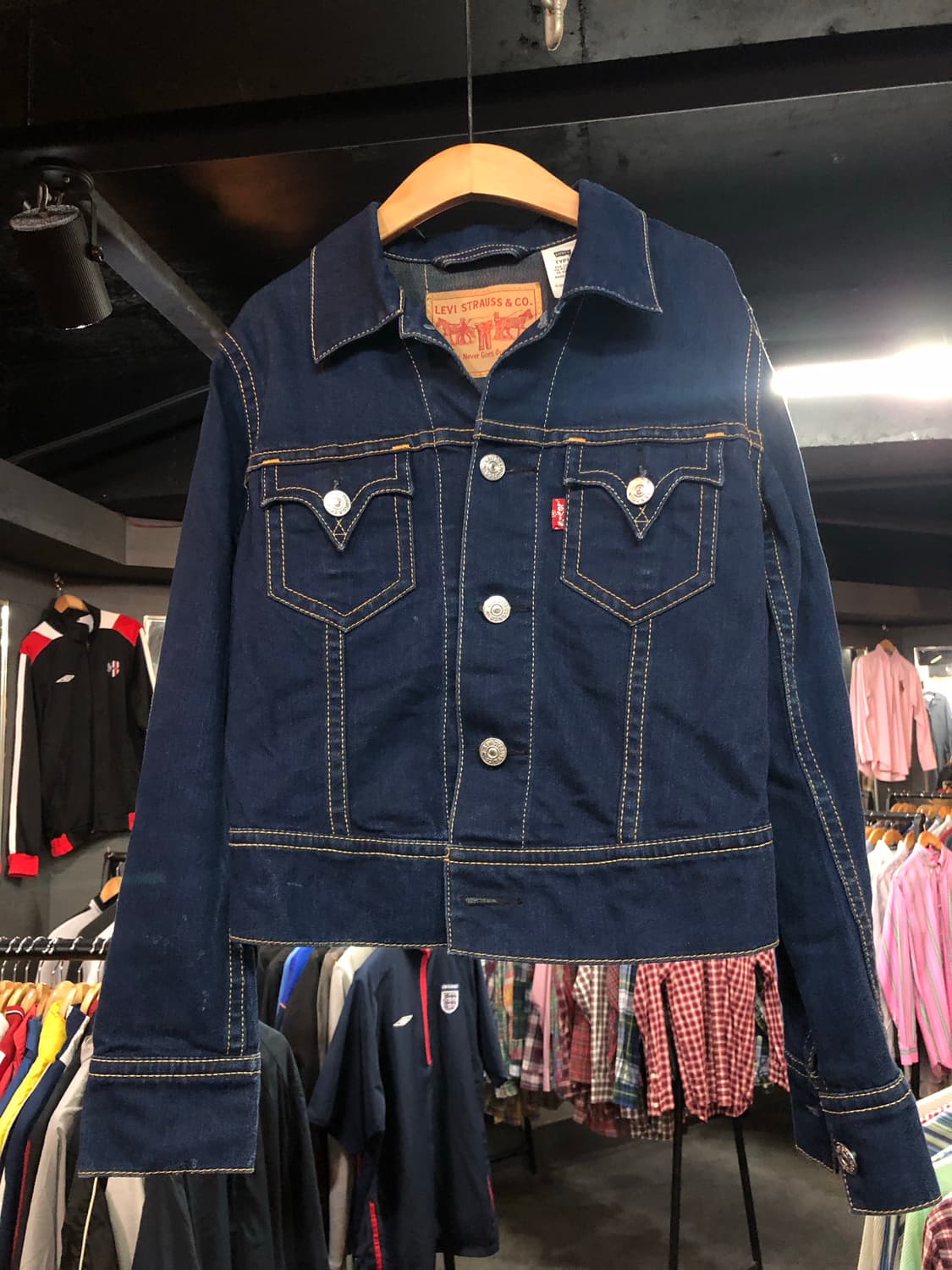 리바이스 아이코닉 타입원 데님자켓 상품이미지1