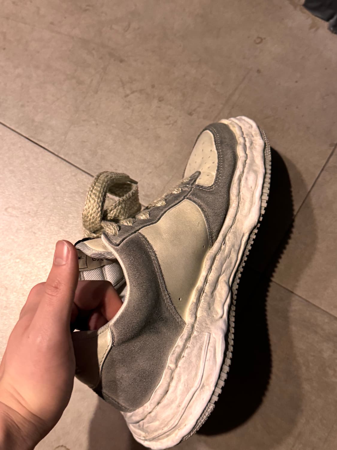 미하라 야스히로 웨인 디스트레스 43사이즈(박스있음) 상품이미지9