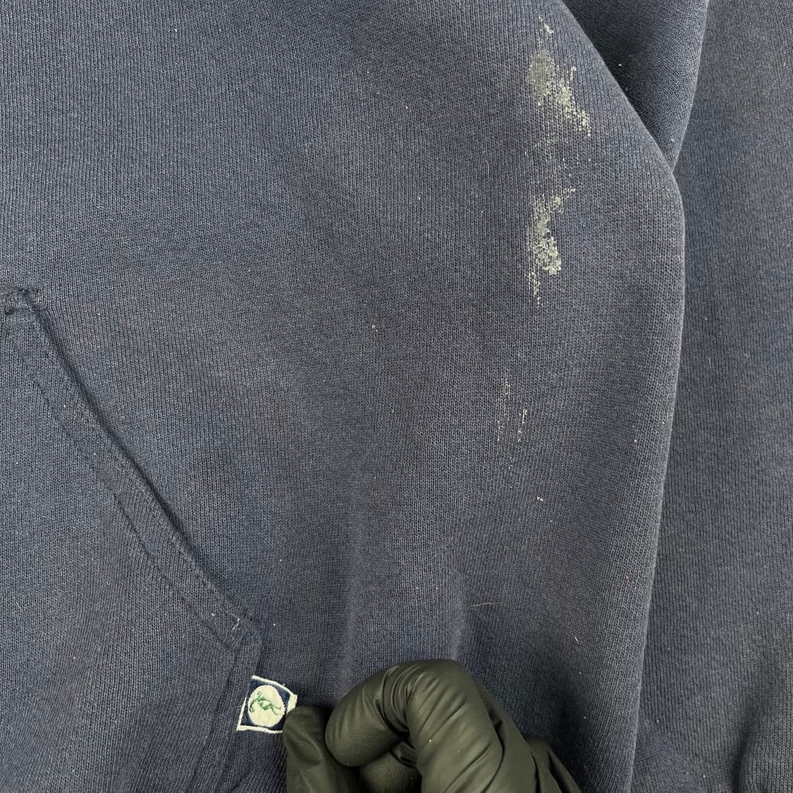 빈티지 FedEx 로고 Thrashed 후드 상품이미지5