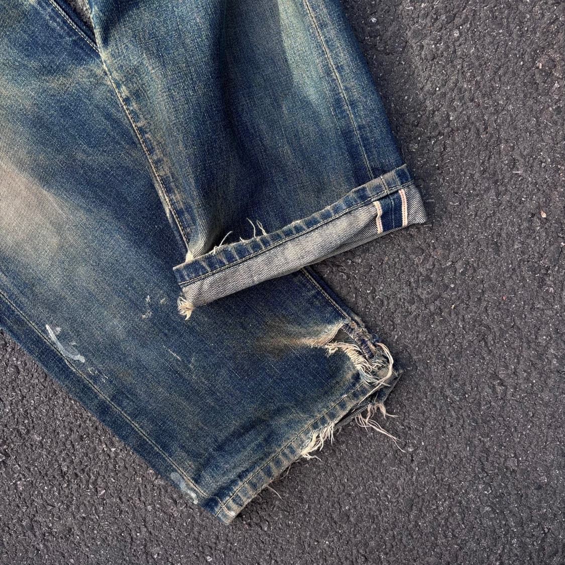 90년대 일본 리바이스 503b 셀비지 빅e 상품이미지8