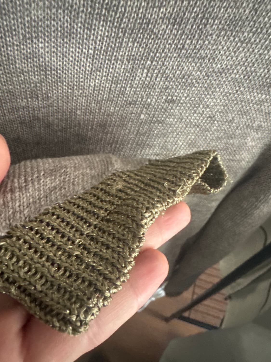 꼼데가르송 셔츠라인 니트 상품이미지5