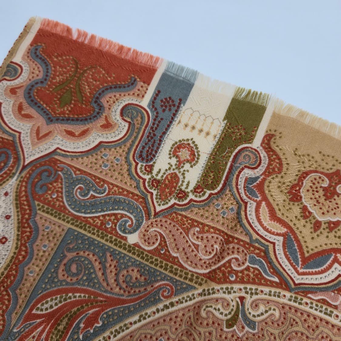 ETRO 에트로 울 실크 머플러 스카프 [JBFS10751-81-04] 상품이미지7