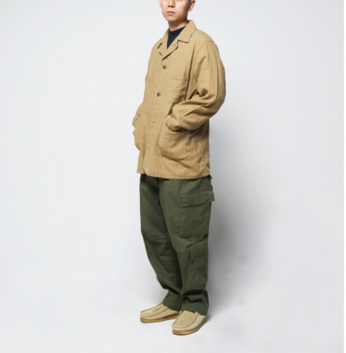 (L)스웰맙 린넨혼방 남성 자켓 상품이미지2