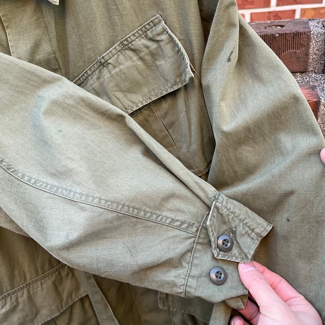 60s 오리지날 미군 정글퍼티그 자켓 (M/R) 상품이미지3