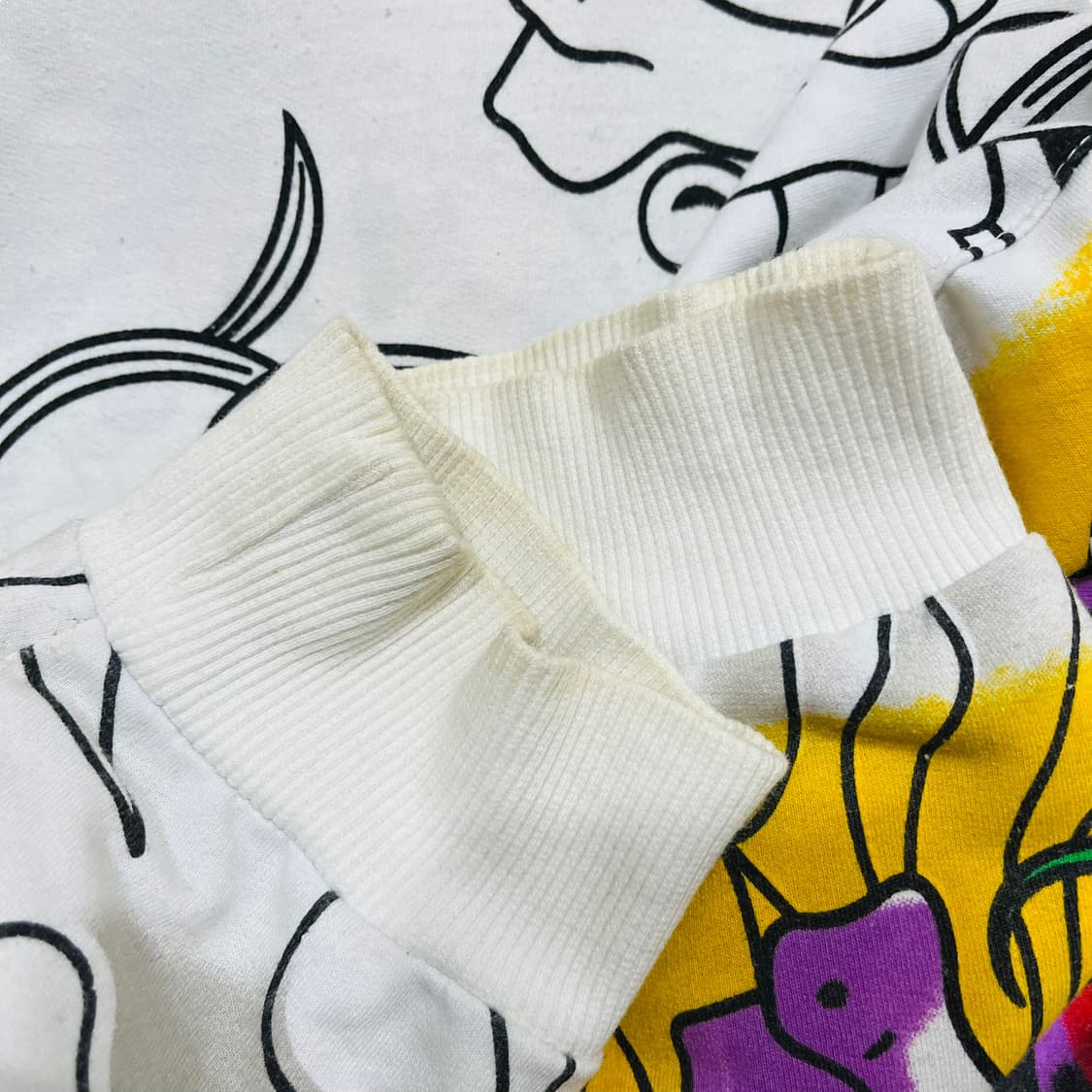 펑크 에드 하디 스컬 로즈 리버시블 글로시 후디 집업 상품이미지7