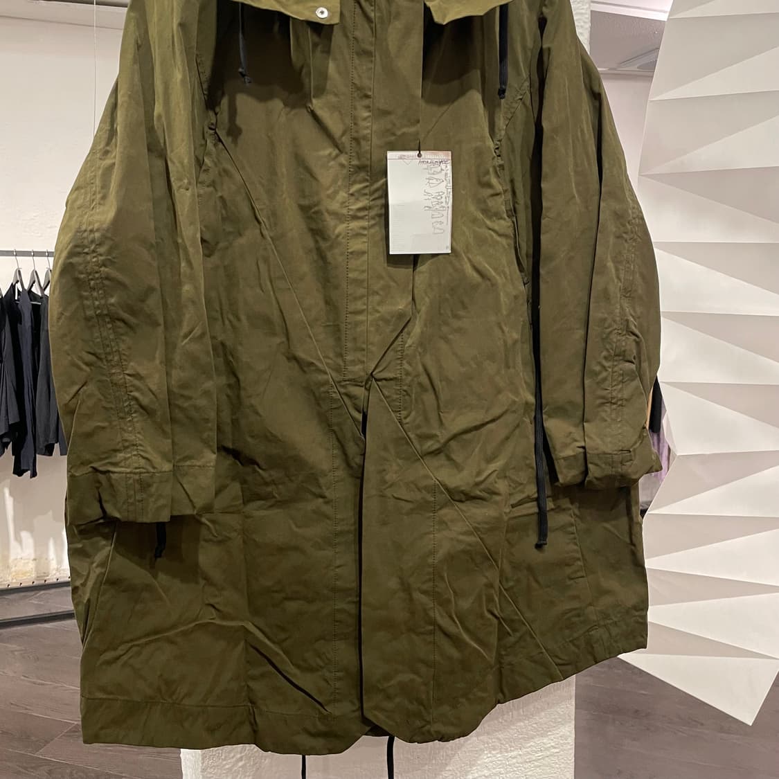 마리나 이 오리가미 오버사이즈 파카 상품이미지2