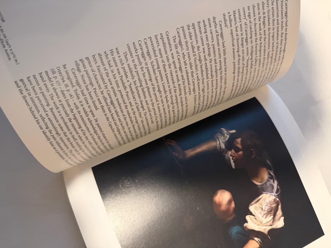 카라바조의 예술 세계를 다룬 예술 서적 상품이미지4