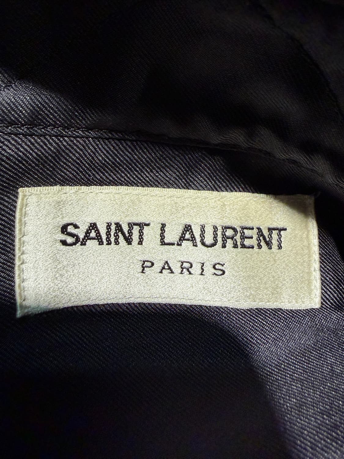 생로랑 보르도 플란넬 셔츠 상품이미지5