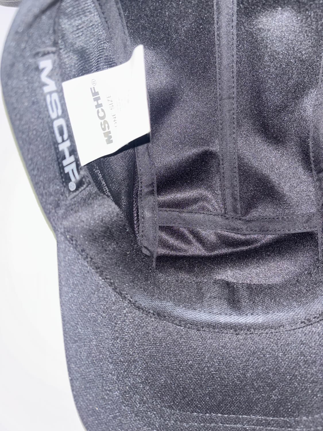 미스치프 롬버스 러닝 캡 블랙 상품이미지7