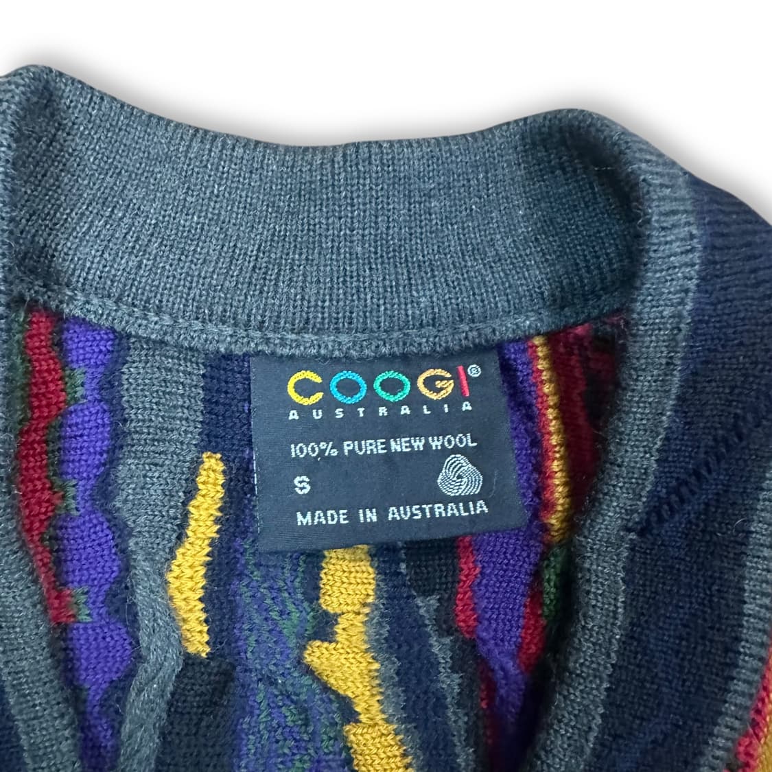 쿠지 케이블 니트 가디건 상품이미지5