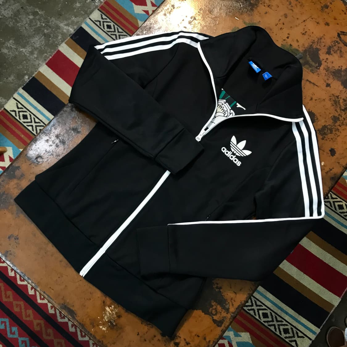 아디다스 유로파 블랙 집업 져지 여성 55 사이즈 상품이미지2