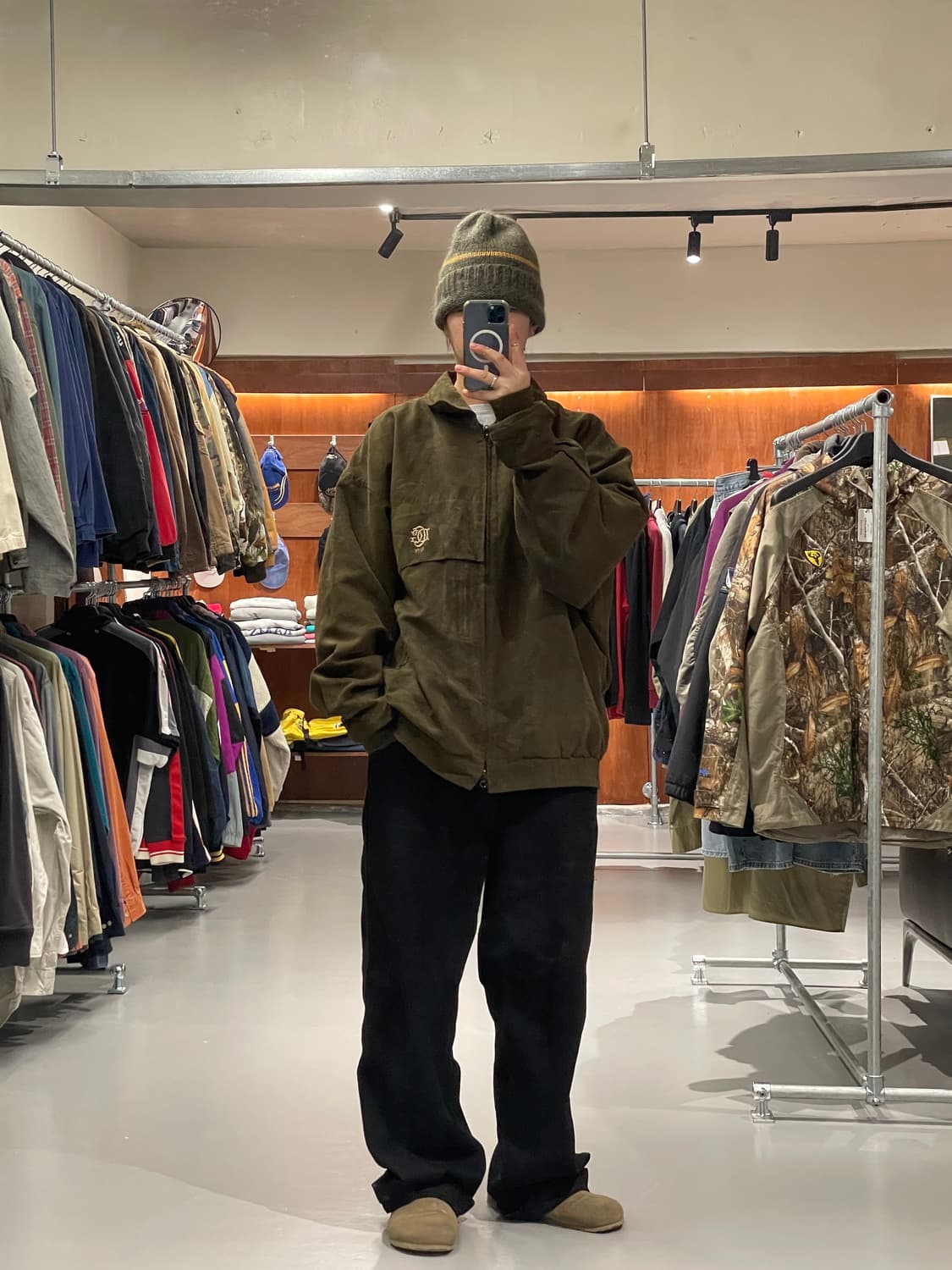 90's USA 블루종 자켓   상품이미지1