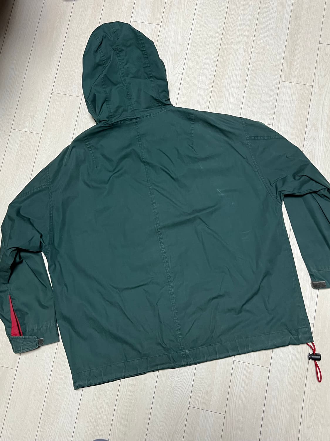 90s폴로 하이테크 후드야상점퍼 100사이즈 상품이미지9