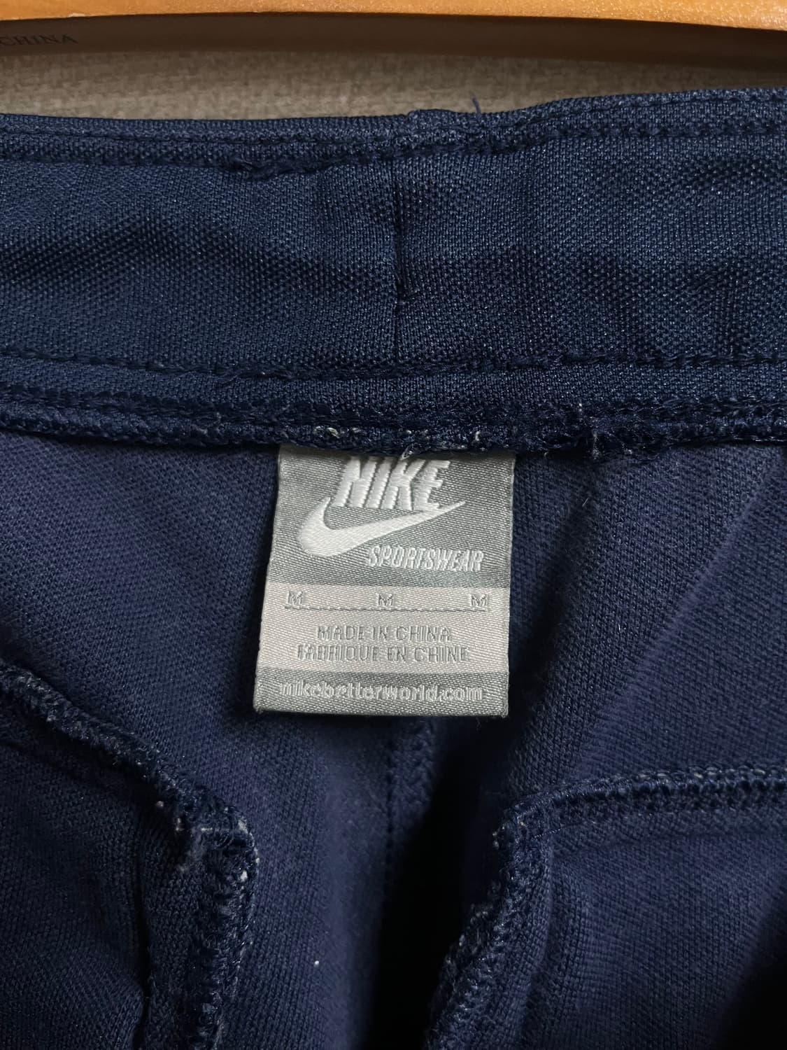 나이키 트레이닝복 세트 네이비/오렌지 상품이미지9