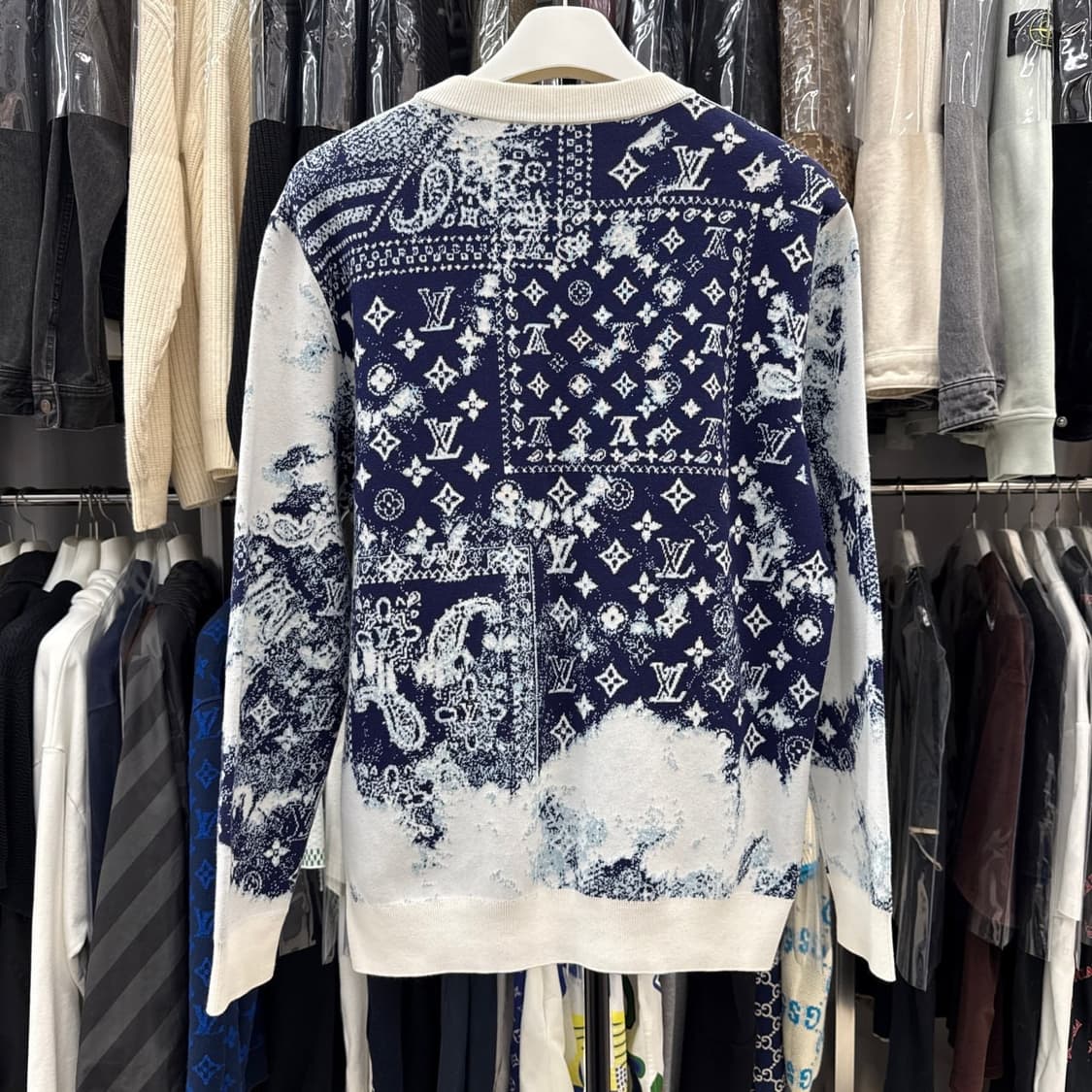 [리오브전포점] 루이비통 모노그램 반다나 니트  상품이미지2