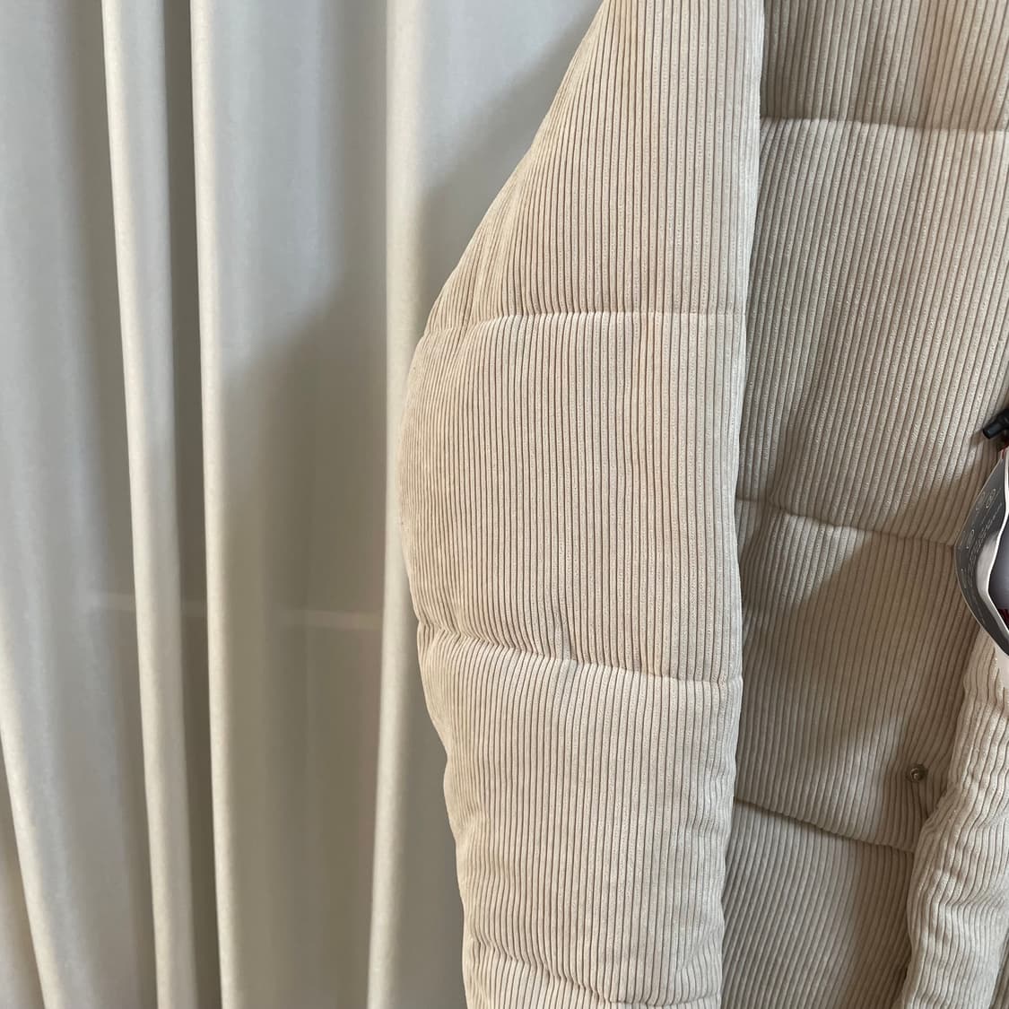 스파오 코듀로이 솜패딩 M 상품이미지5