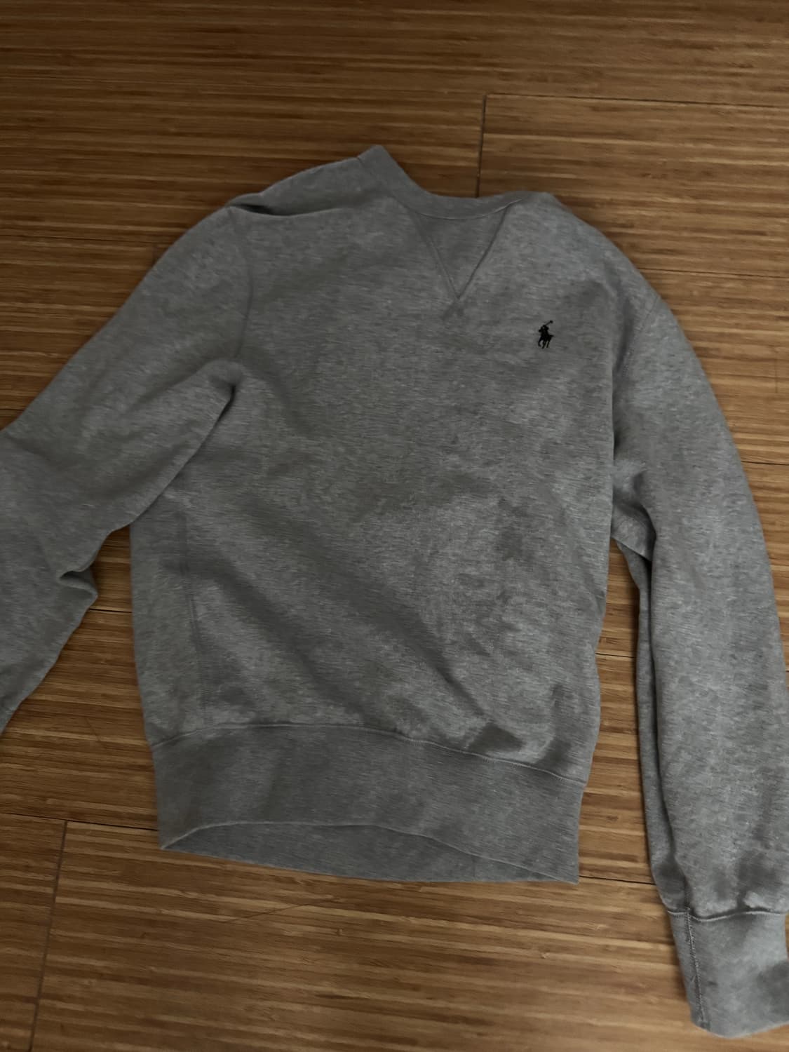 폴로맨투맨 s 그레이 상품이미지4