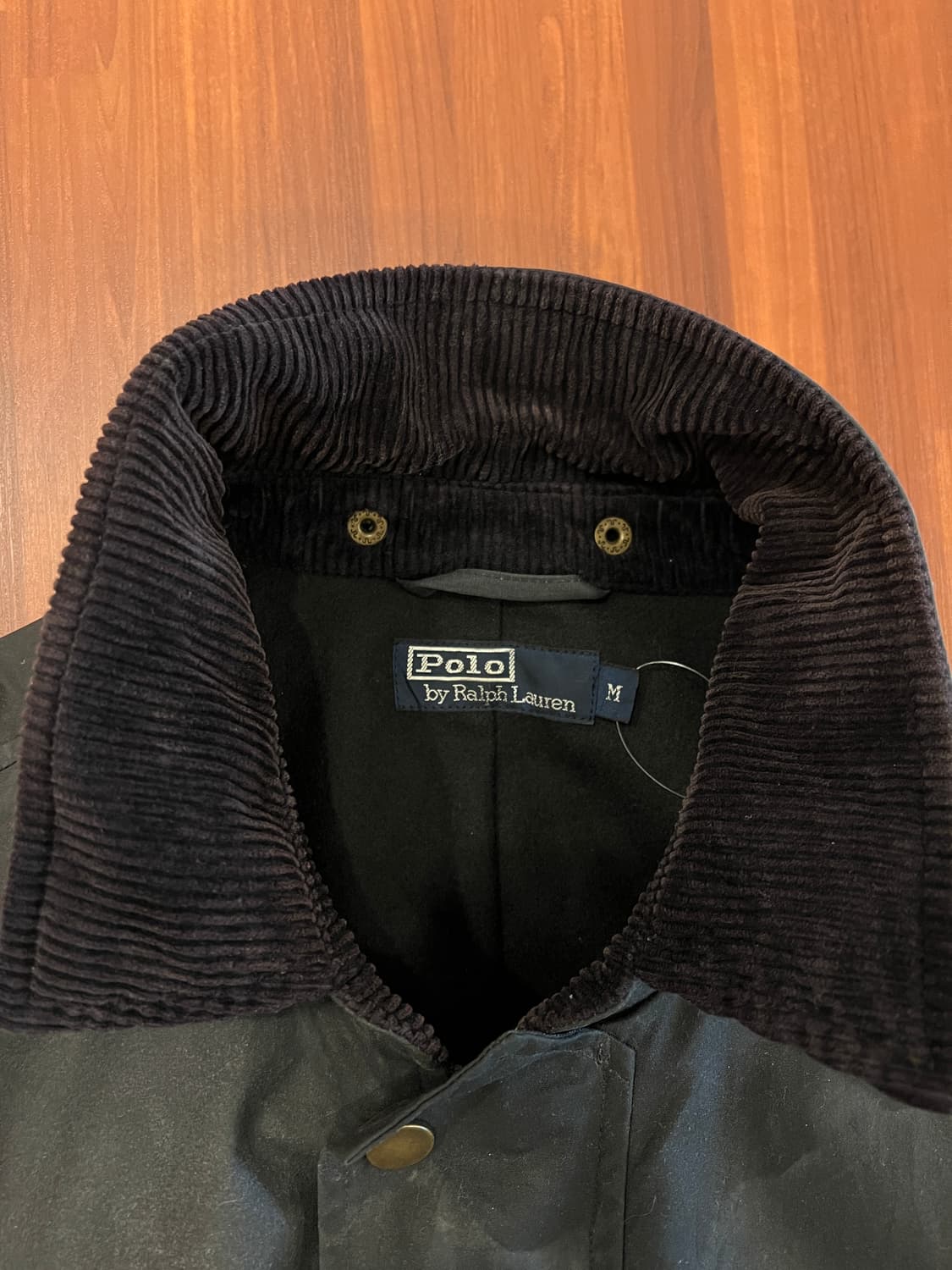 90s Polo ralph lauren 폴로 랄프로렌 왁스코튼 헌팅 자켓 상품이미지9