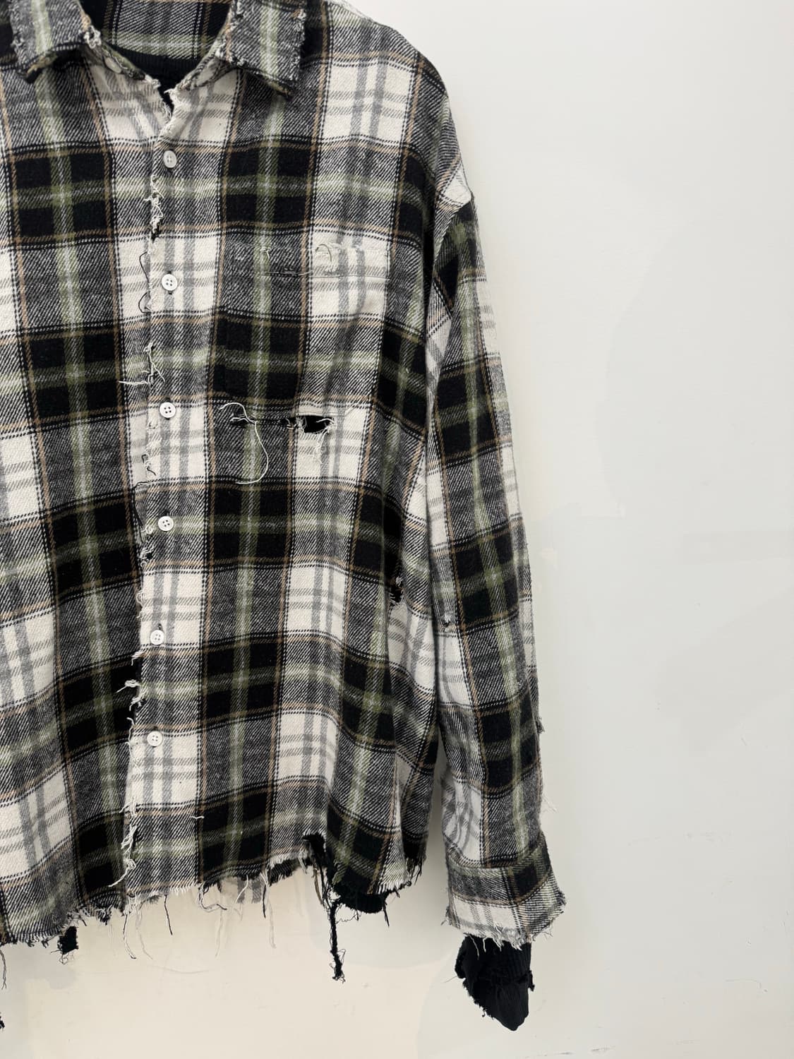 빈티지 체크셔츠 상품이미지4