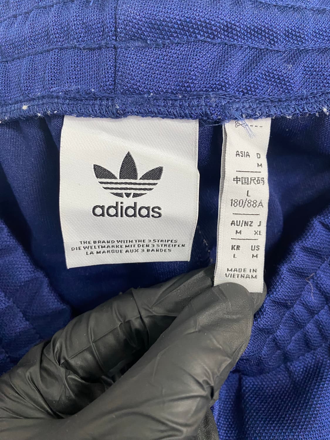 아디다스 네이비 남노 트랙팬츠 L <487> 상품이미지4