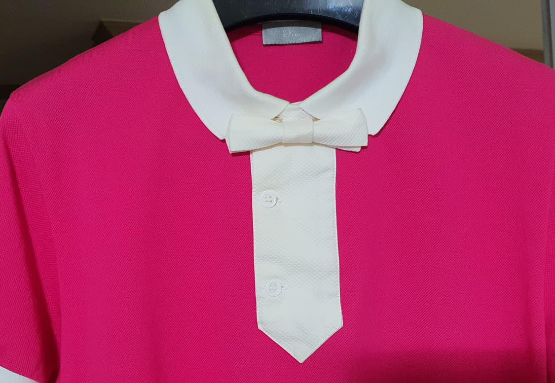 디올옴므 06ss 보타이 피케 티셔츠 XS 디올 카라티 폴로티 에디슬리먼 상품이미지3