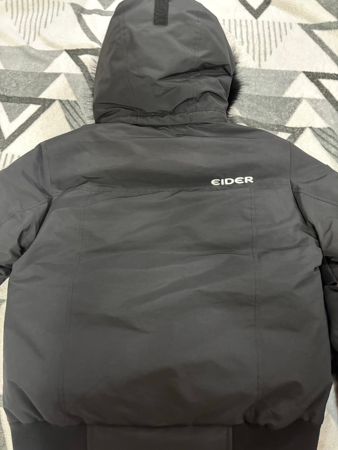 아이더 스투키 다운 자켓 블랙 상품이미지2