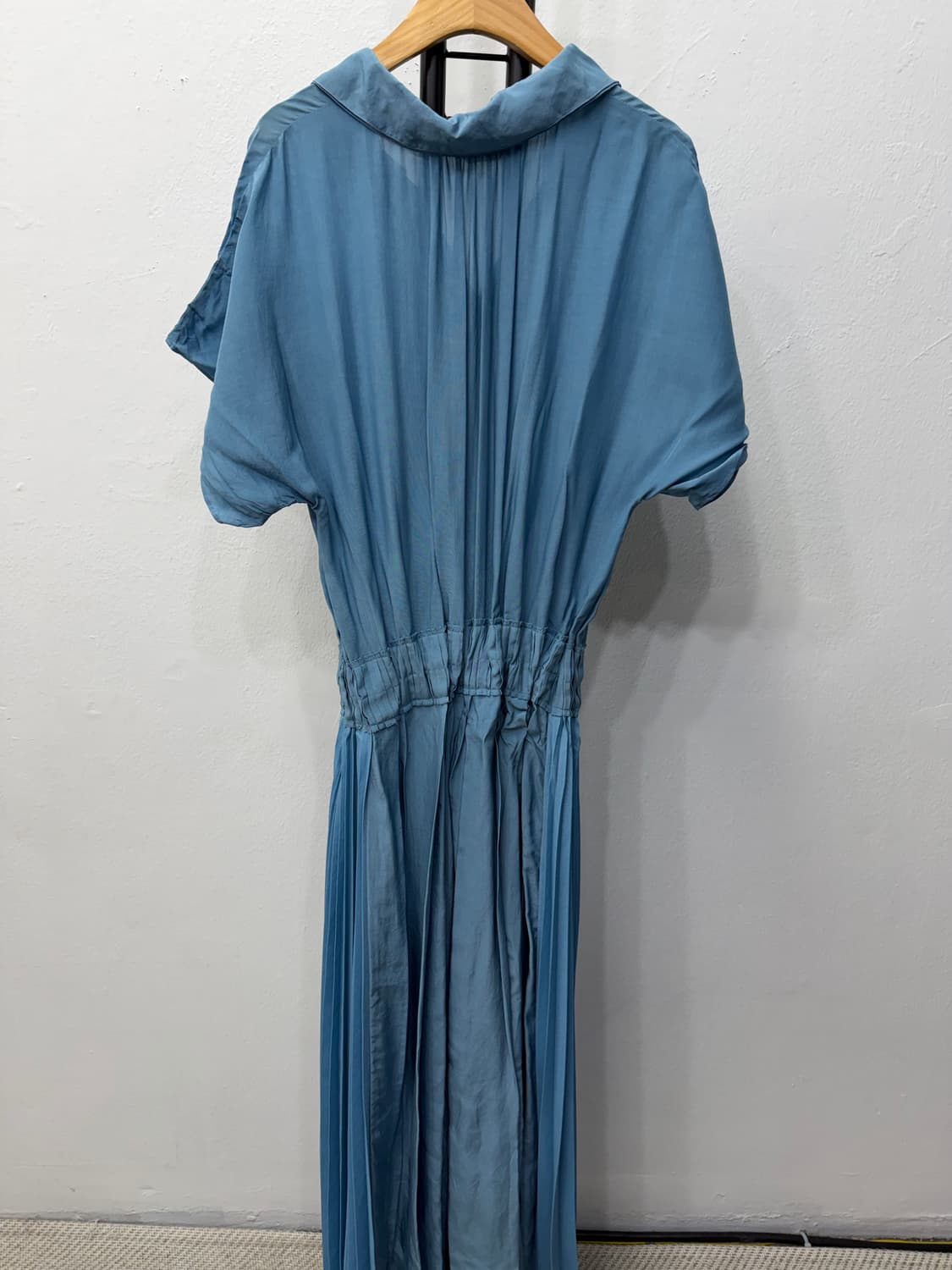 정품) TIME 타임 1993 한섬 블루 랩 롱 원피스 82 상품이미지6