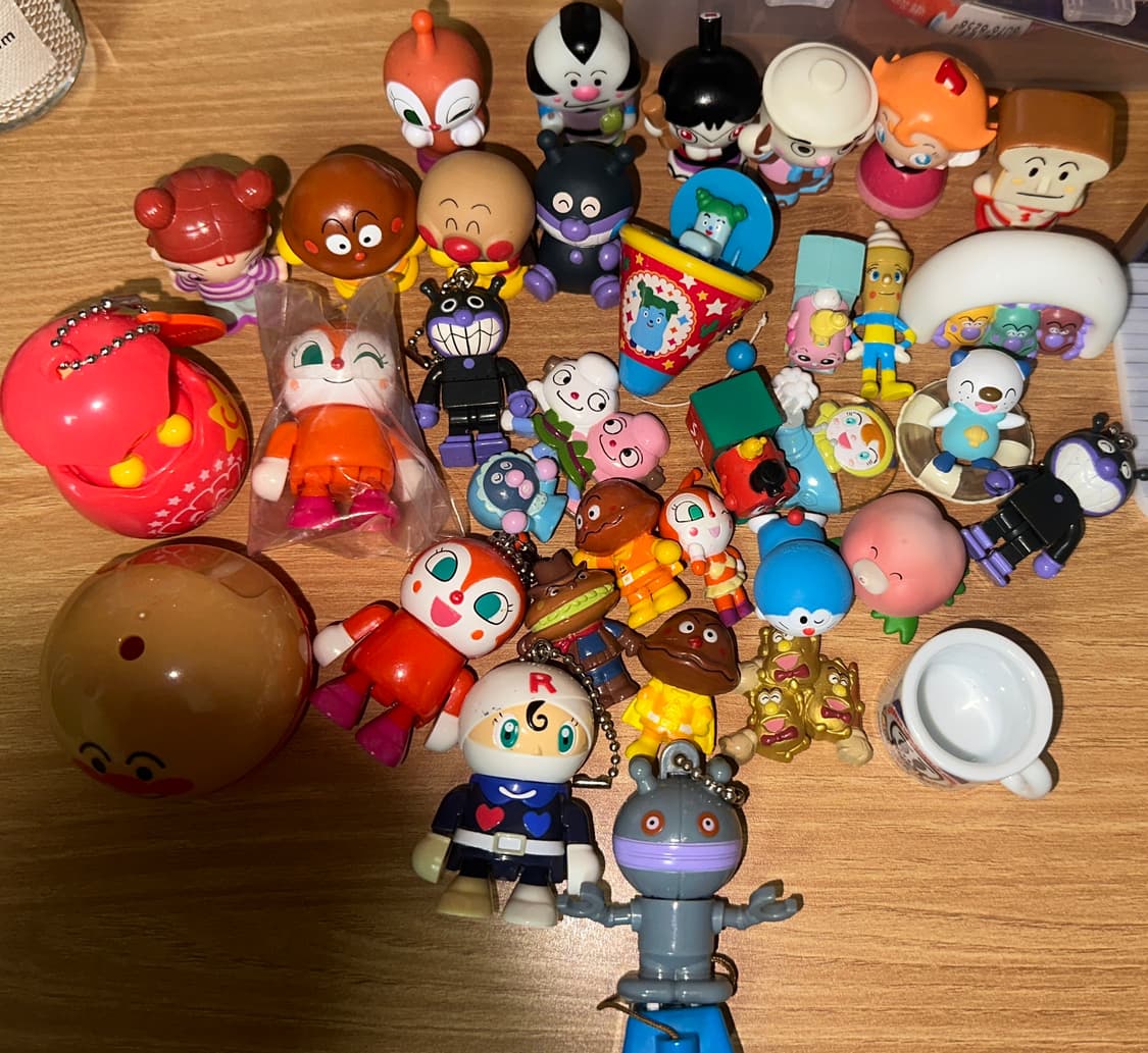 호빵맨 고전 가챠 등등 일괄 상품이미지1