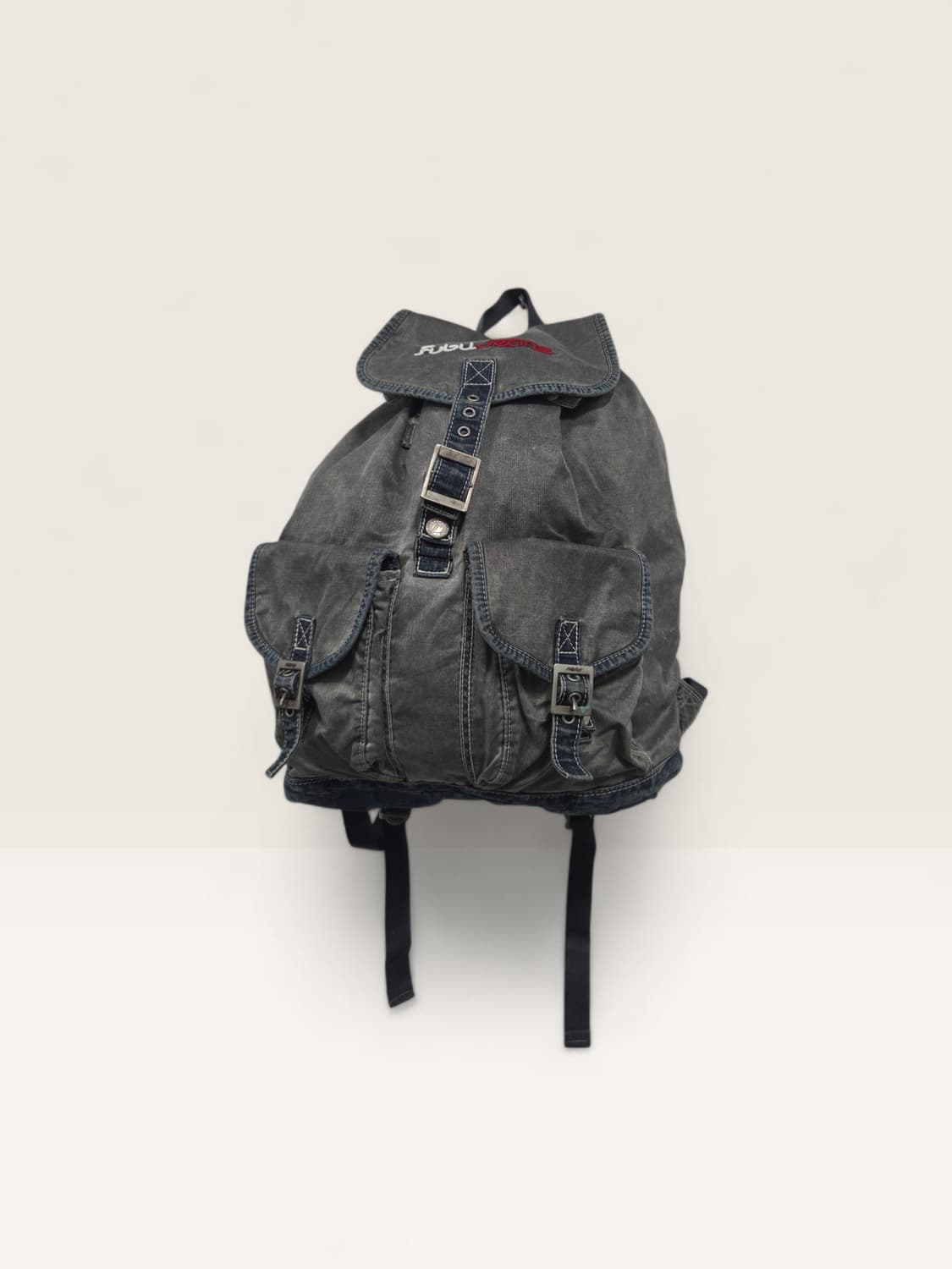 FUBU 빈티지 데님 백팩 상품이미지1