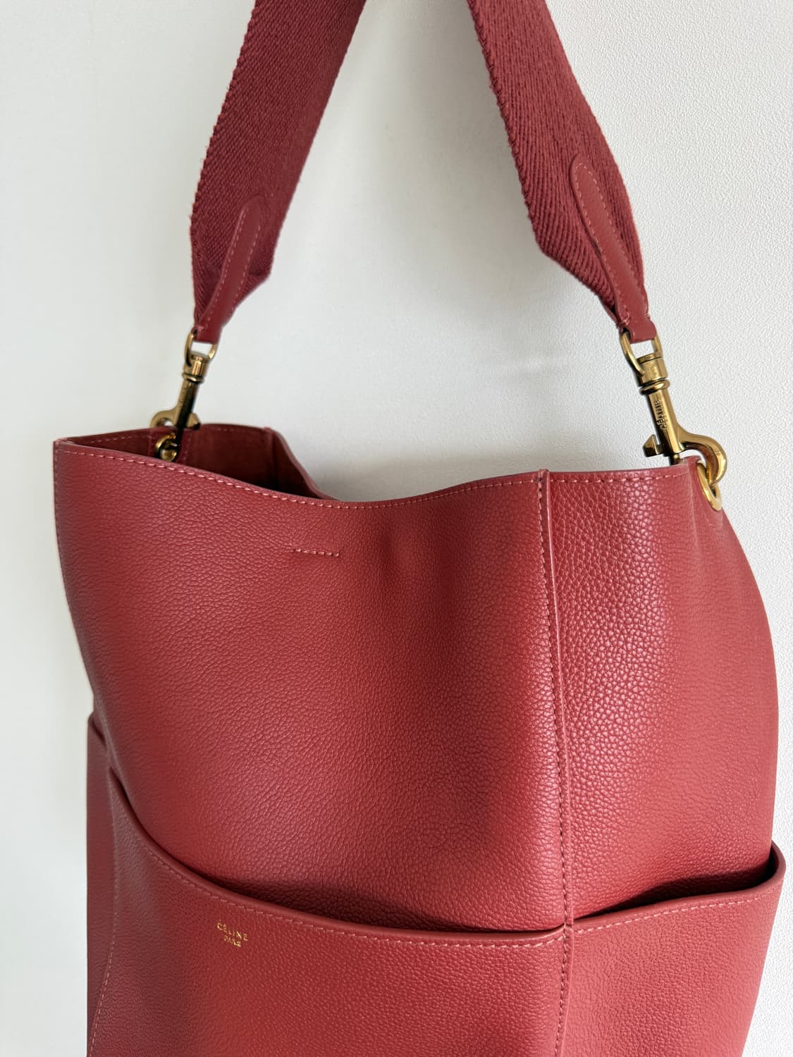 올드 셀린느(CELINE) 레더 상글 버킷 숄더백(ITALY) 상품이미지2
