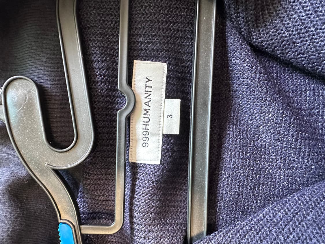 999휴머니티 이지 니티드 집업 3size 상품이미지2