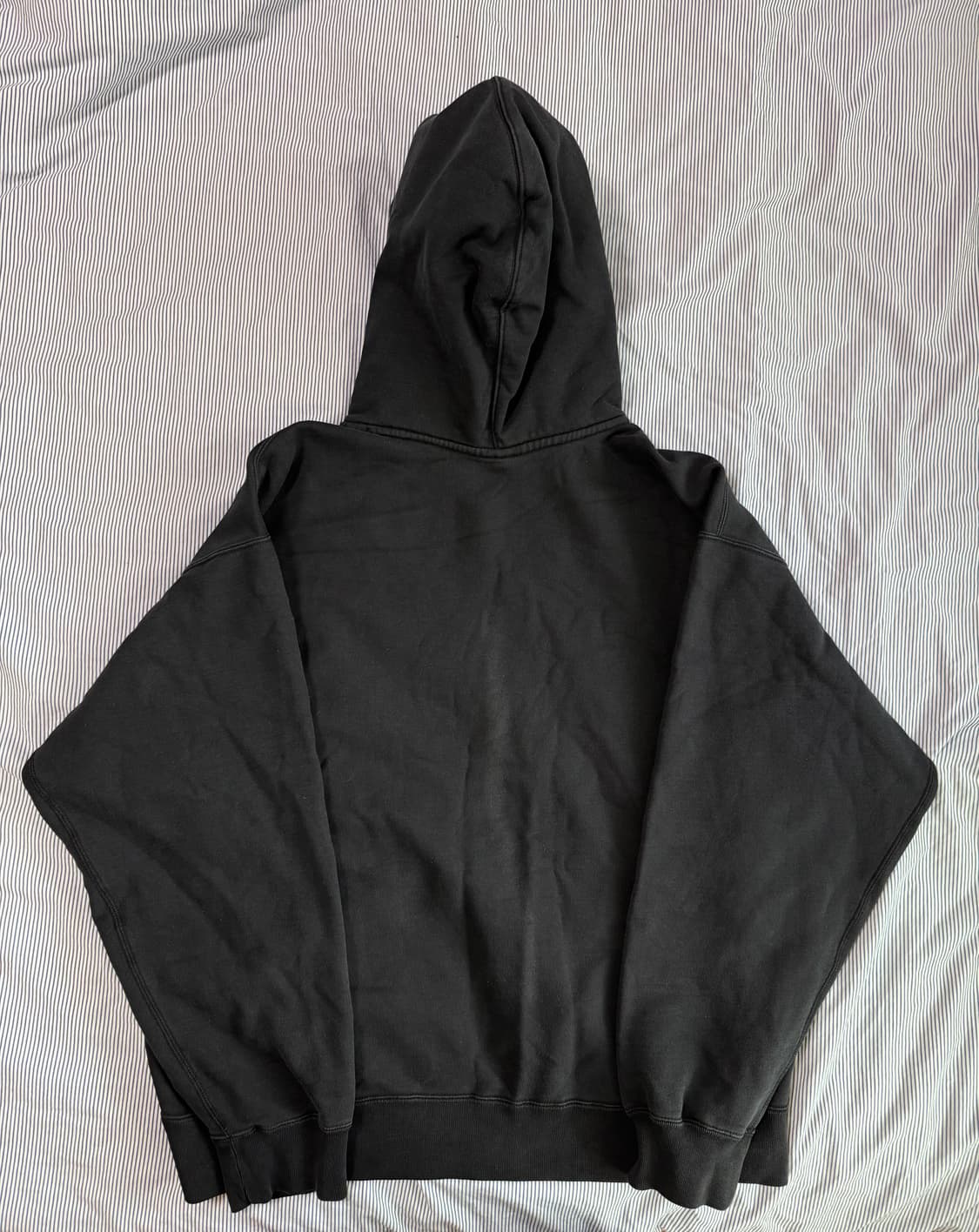 (SS급) 나이키 x 스투시 NRG RA 워시드 풀오버 후드 블랙 상품이미지3