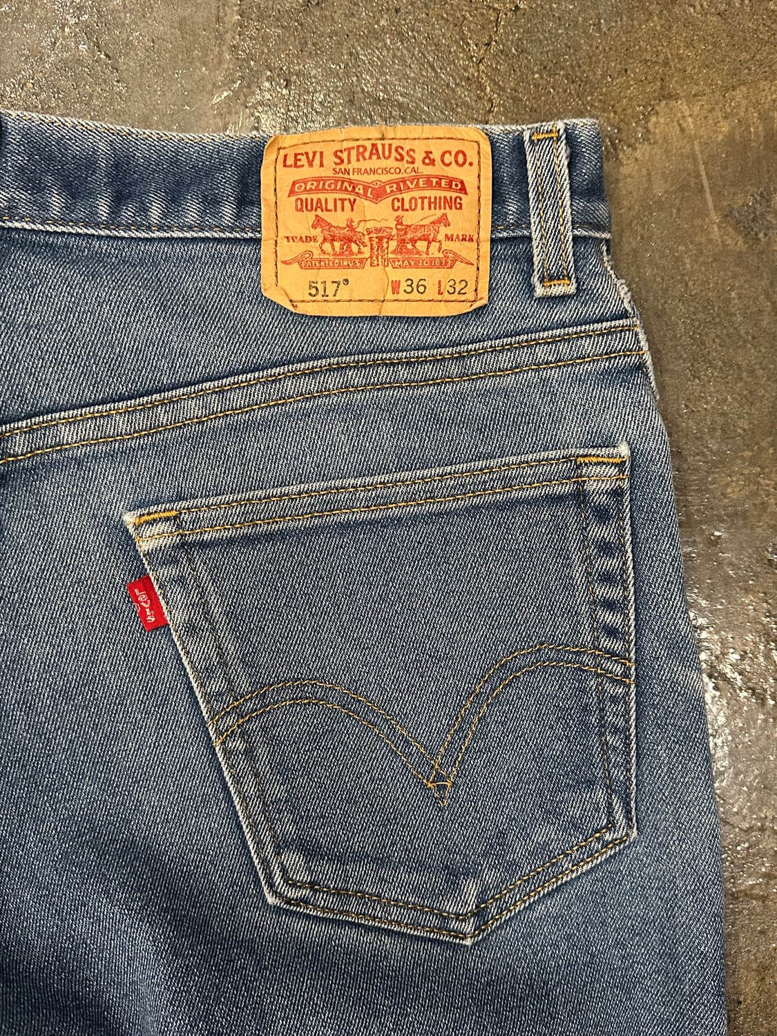 리바이스 517 W36 L32 상품이미지6