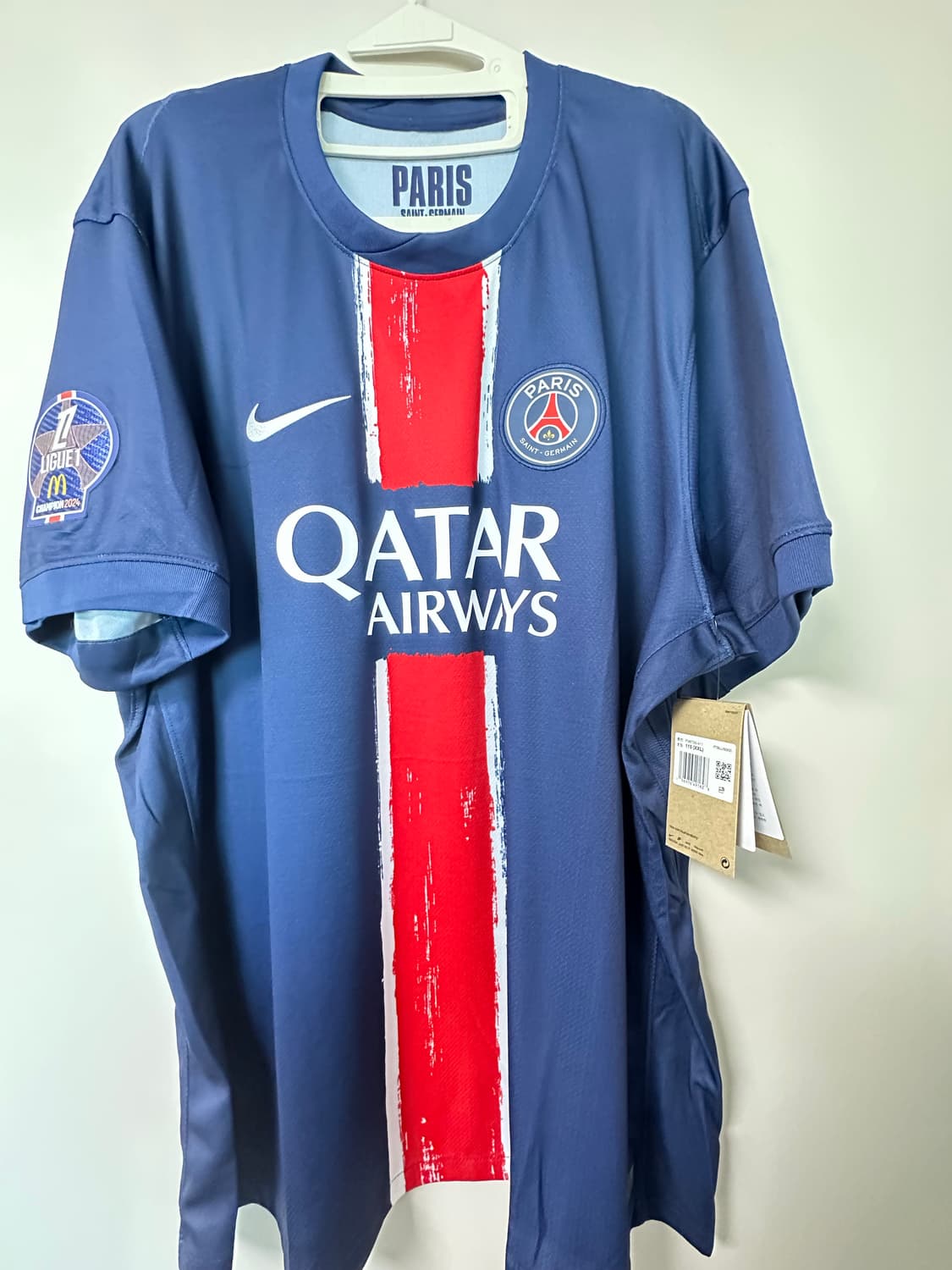 24/25 파리생제르맹 홈 이강인(한글마킹) 해외2XL 상품이미지2