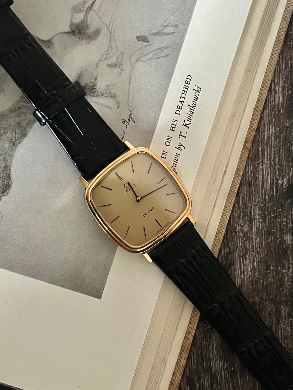 오메가 드빌 스퀘어 남성 시계 /정품감정 . 오버홀 상품이미지7