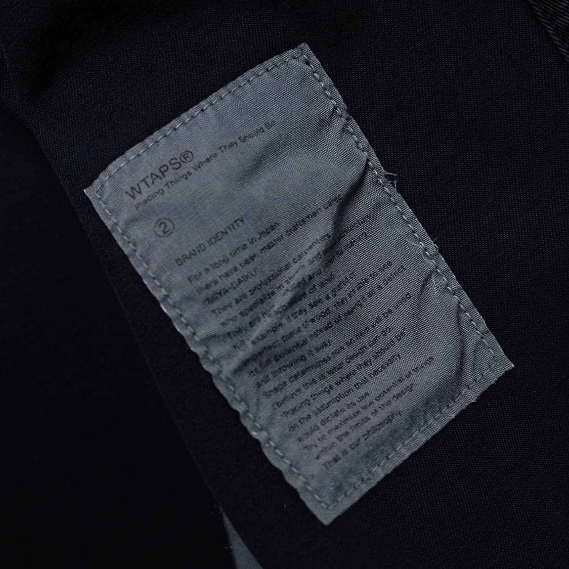 더블탭스 Washed hbt jacket 상품이미지5