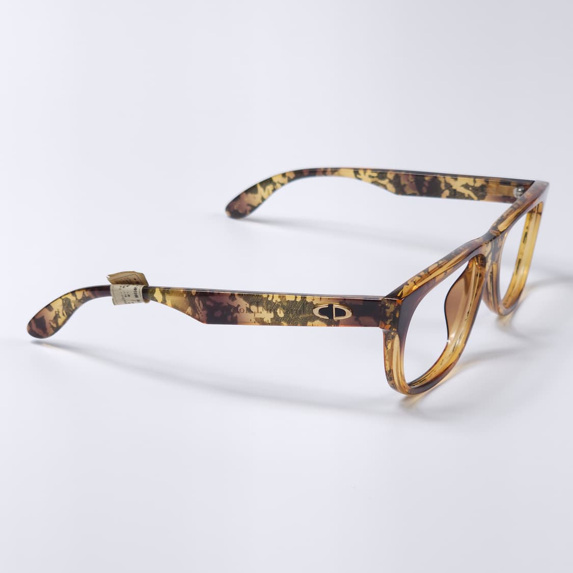 90년도 크리스챤디올 올드빈티지 뿔테 안경 상품이미지3