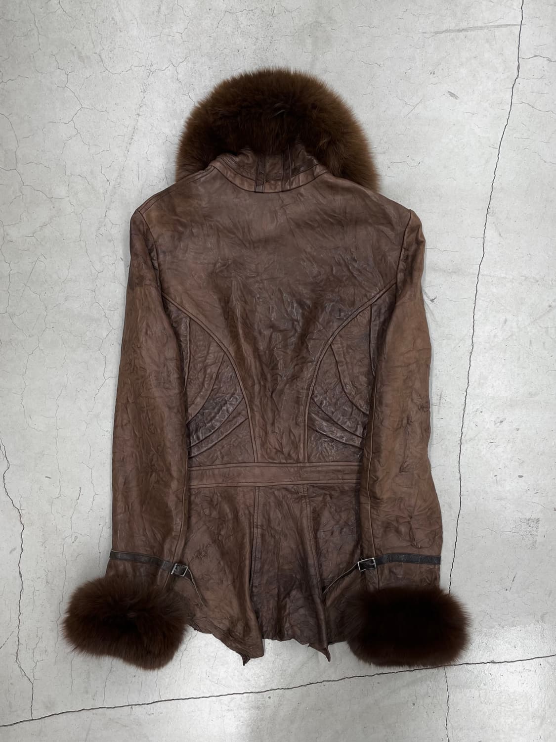 Michel Berandi FW06 Lamb Leahter Fox Fur 상품이미지2