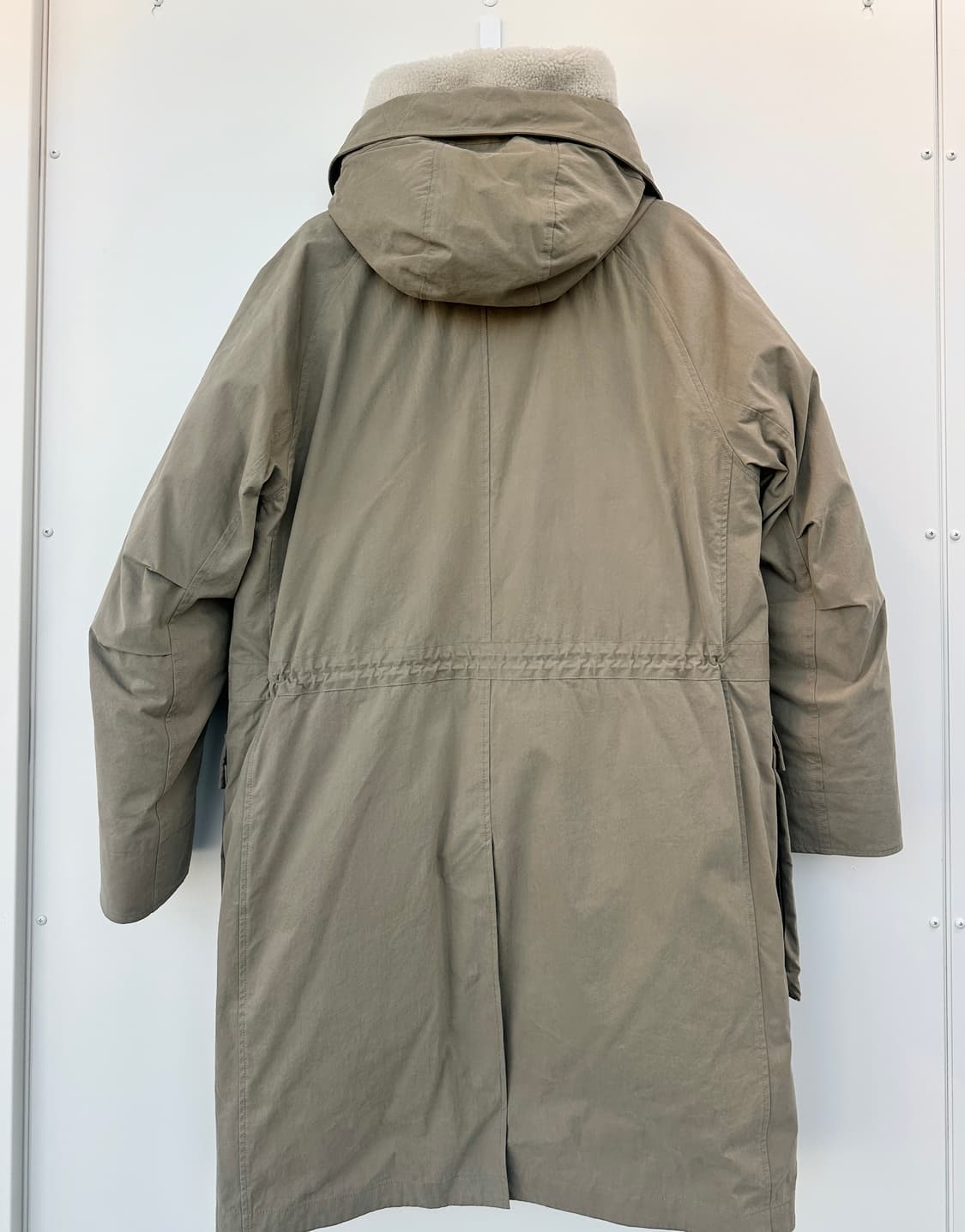 알레그리 3-Way(이중) 구스다운 야상 패딩 파카 (48, 민트급) 상품이미지5