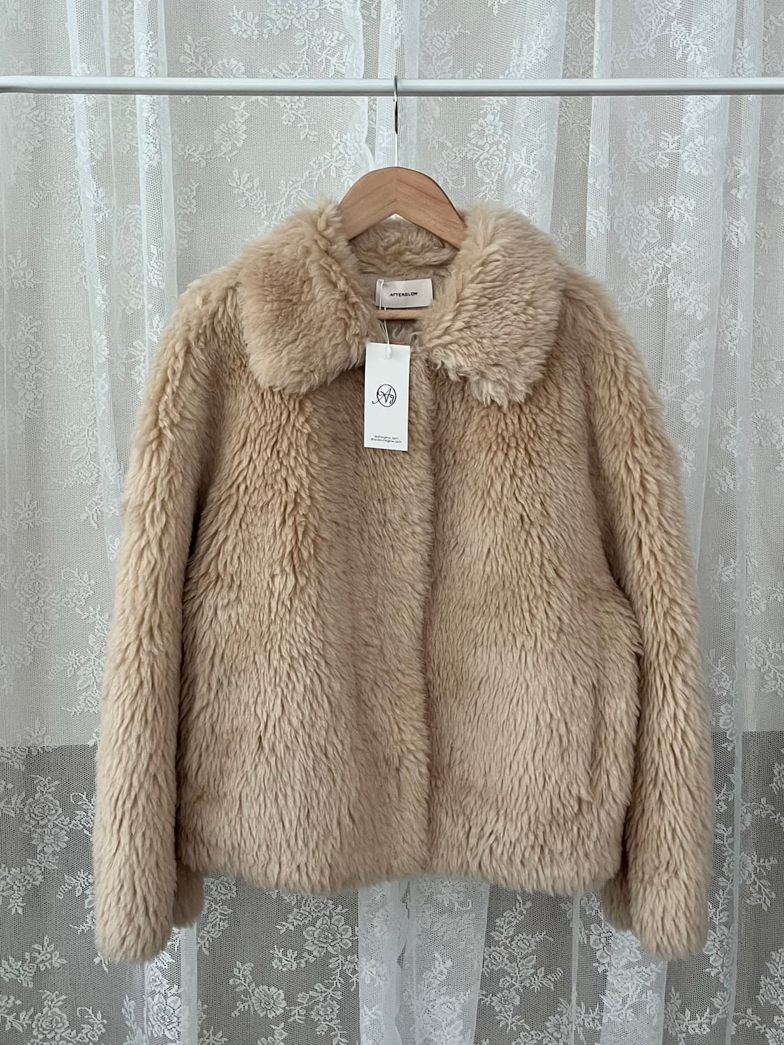 F) 새상품 제평 afterglow 에프터글로우 퍼자켓 상품이미지1